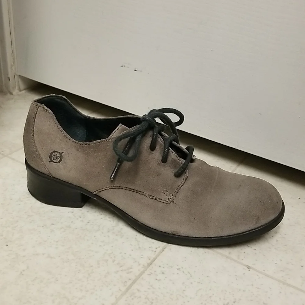 BORN suede Oxfords unisex